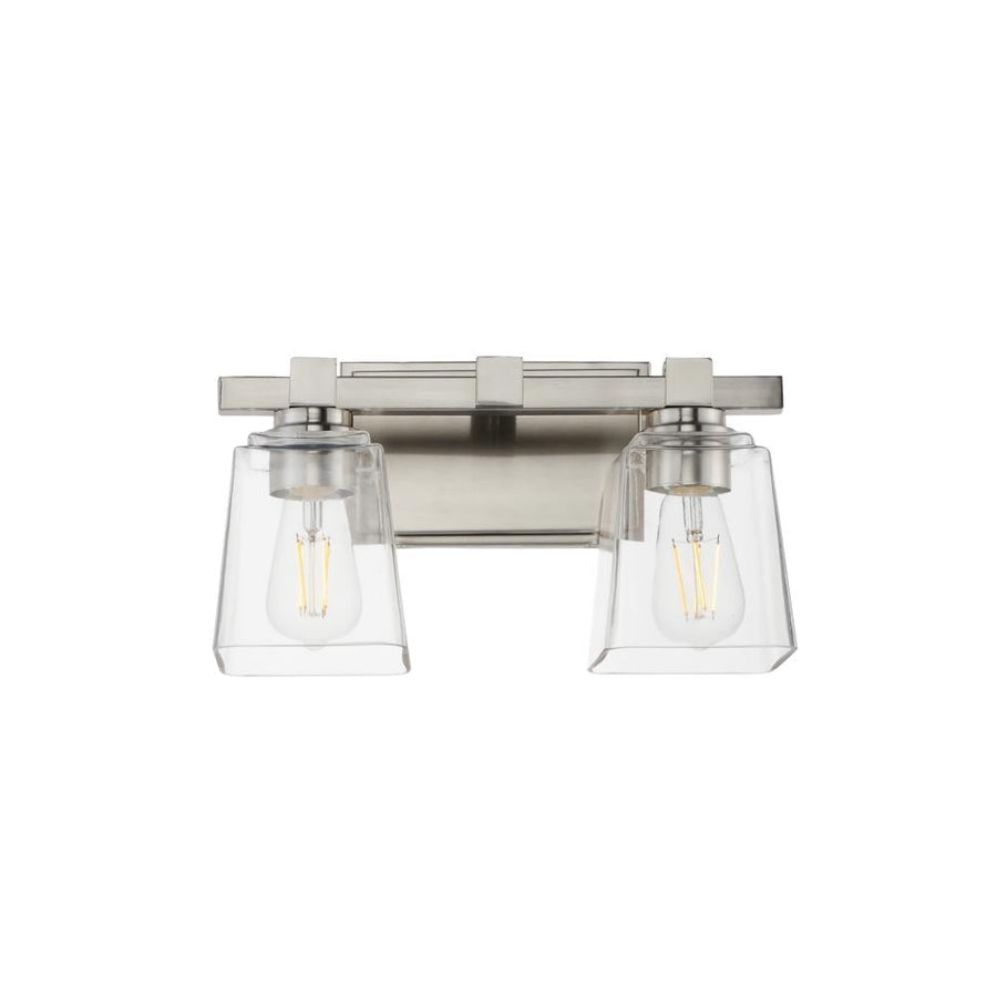 Maxim Lighting 21382CLSN Cubos 14 Inch Bathroom Vanity - Satin Nickel