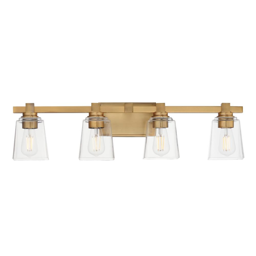 Maxim Lighting 21384CLNAB Cubos 30.75 Wall Sconce - Natural Aged Brass