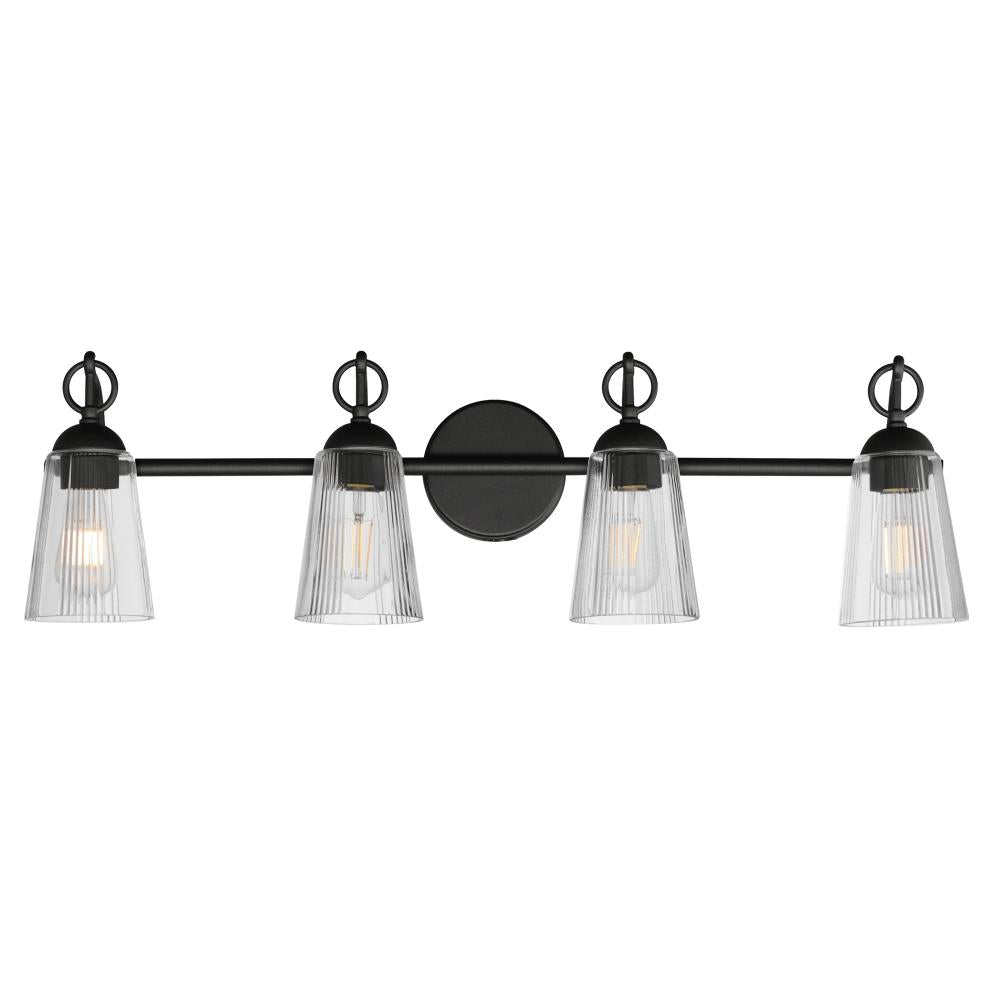 Maxim Lighting 21394CLBK Jackson Hole 33 Inch Bathroom Vanity - Black