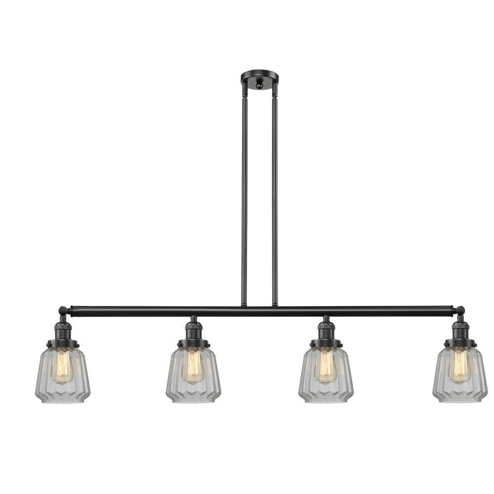 Chatham - 4 Light - 51 inch - Oil Rubbed Bronze - Stem Hung - Island Light