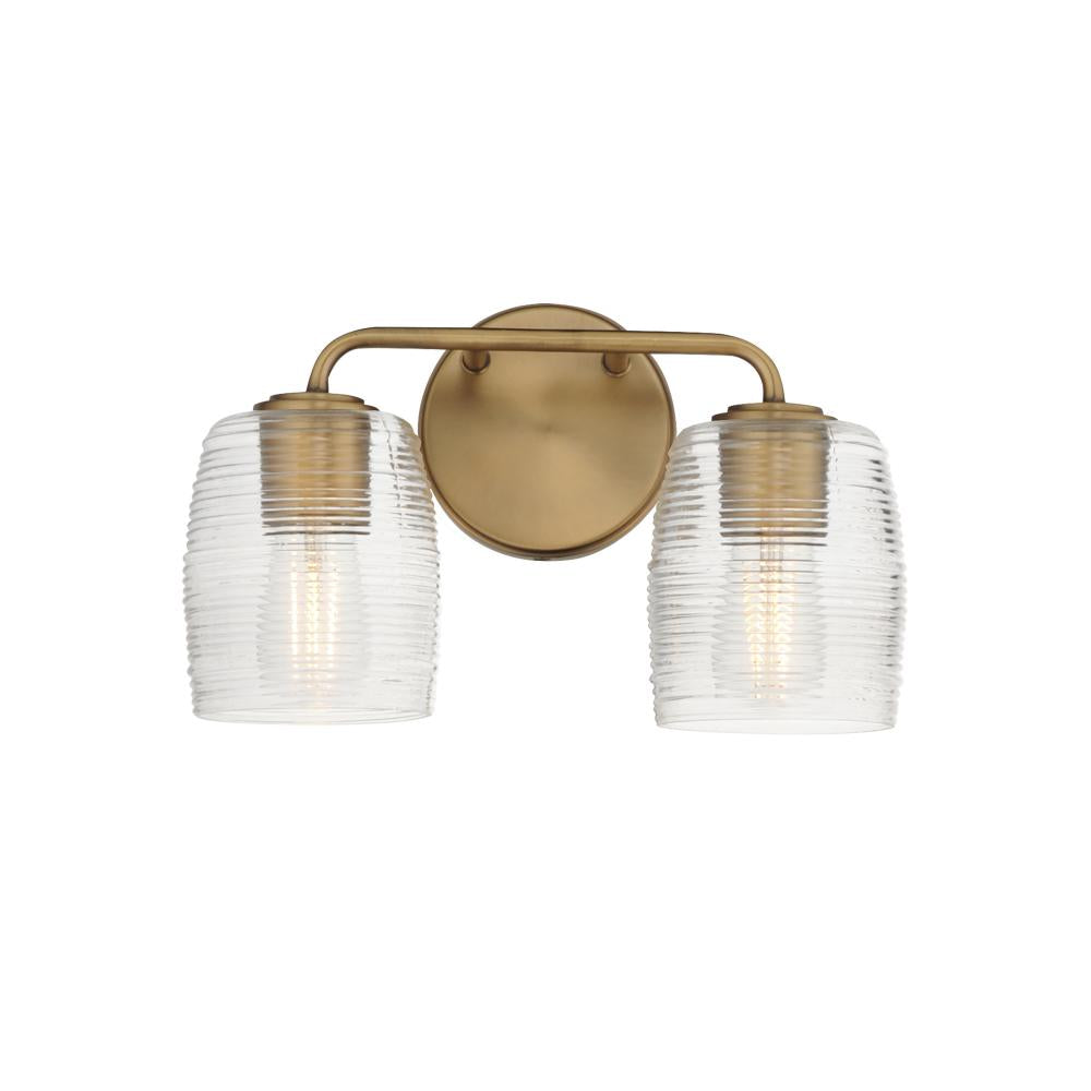 Maxim Lighting 21412CRNAB Honey 14 Wall Sconce - Natural Aged Brass