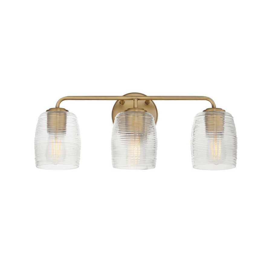 Maxim Lighting 21413CRNAB Honey 22 Inch Bathroom Vanity - Natural Aged Brass