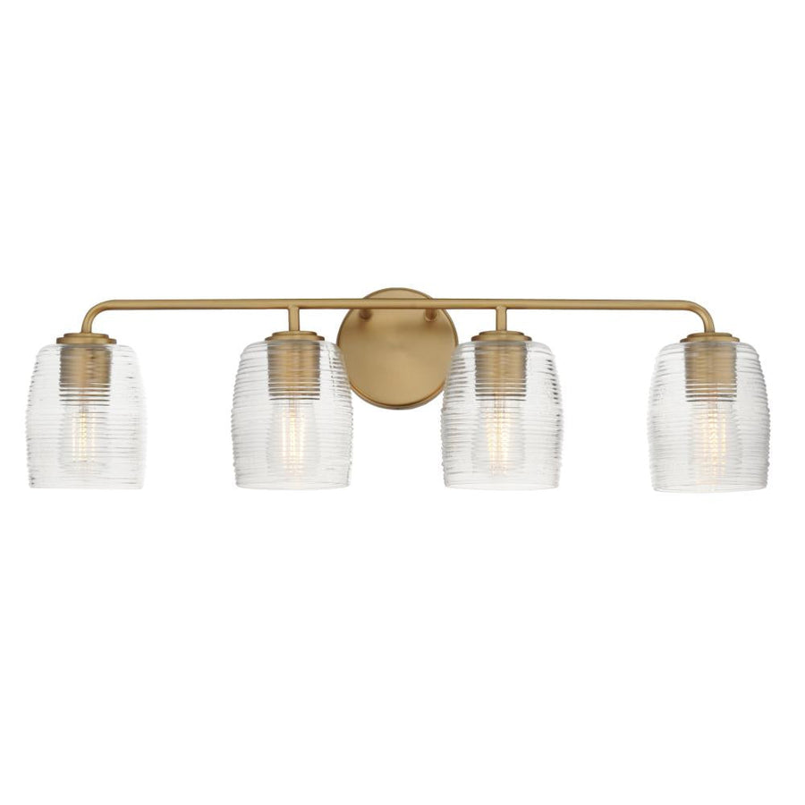 Maxim Lighting 21414CRNAB Honey 30.5 Inch Bathroom Vanity - Natural Aged Brass