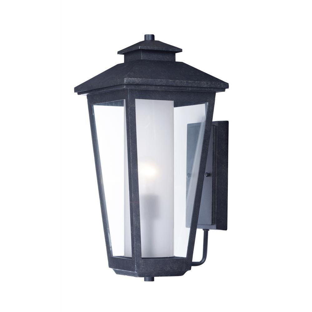 Maxim Lighting 2144CLFTAT Aberdeen 9 Inch Outdoor Wall Lantern – Artesian Bronze