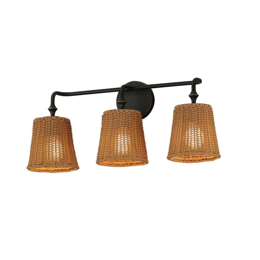 Maxim Lighting 21483NADBZ Baja 24.25 Inch Bathroom Vanity - Dark Bronze