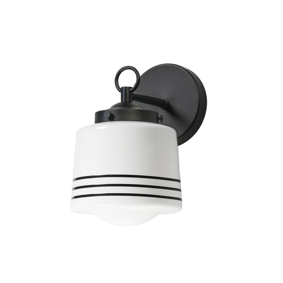 Maxim Lighting 21531WTBK Eureka 6 Wall Sconce - Black