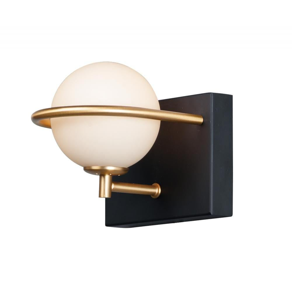 Maxim Lighting 21601SWBKGLD Revolve nan Bathroom Vanity - Black / Gold