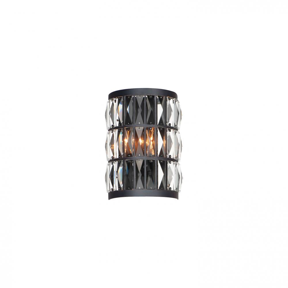 Maxim Lighting 21812BCBK Madeline 8 Wall Sconce - Black