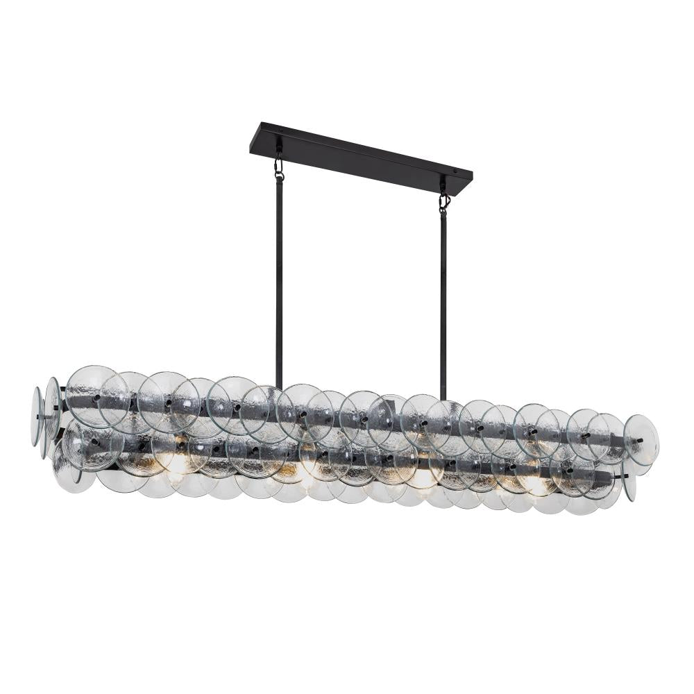 Maxim Lighting 21826TCGM Loren 54 Inch Linear Pendant – Gunmetal