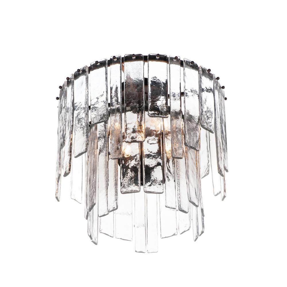 Maxim Lighting 21833AGDBZ Warren 17.5 Inch Semi Flush Mount Light – Dark Bronze