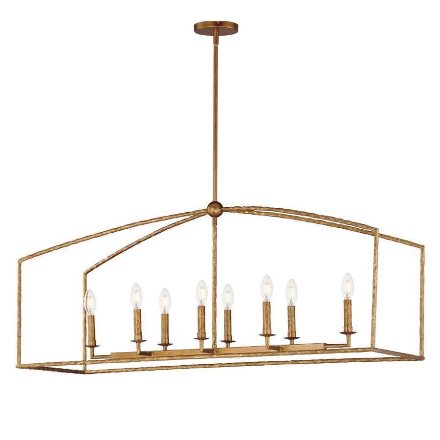 Maxim Lighting 21848EG Martel 46 Inch Linear Pendant – Etruscan Gold