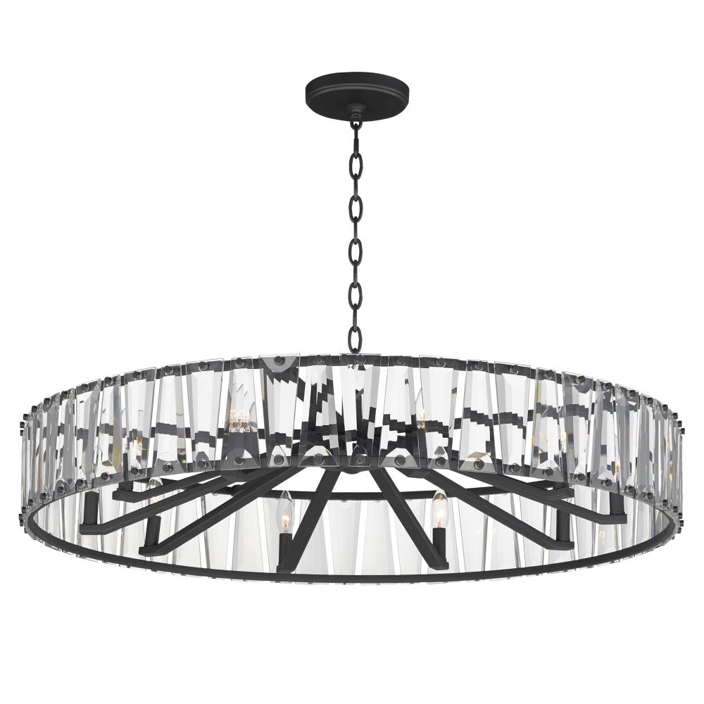 Maxim Lighting 21869BCBK Odeon 4 Inch Chandelier – Black