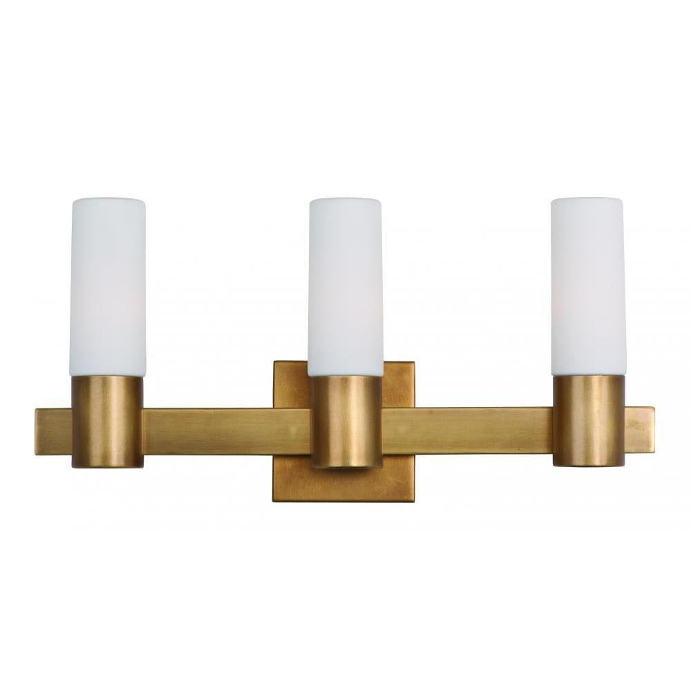 Maxim Lighting 22413SWNAB Contessa 20.75 Inch Bathroom Vanity - Natural Aged Brass