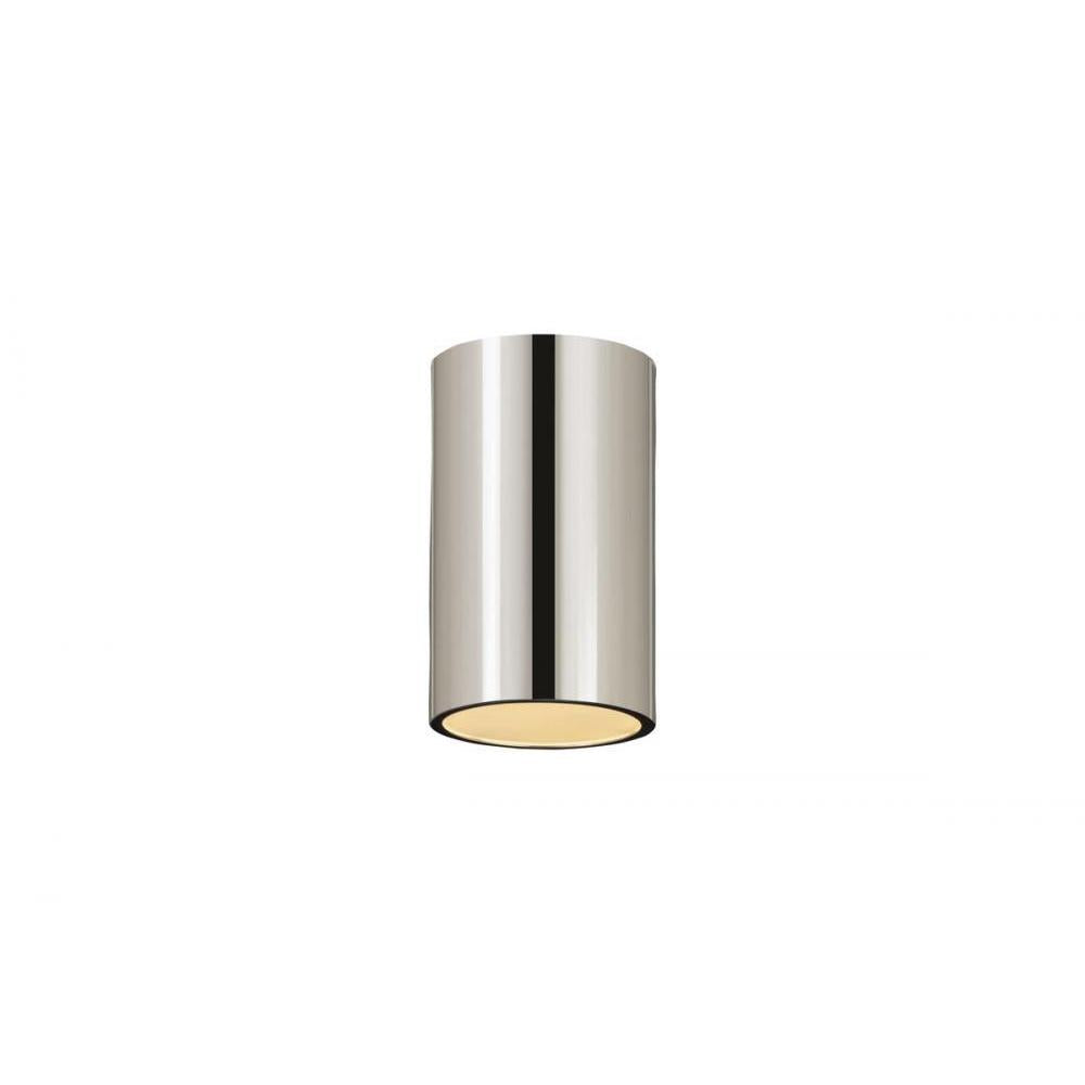 1 Light Flush Mount Light-Chrome