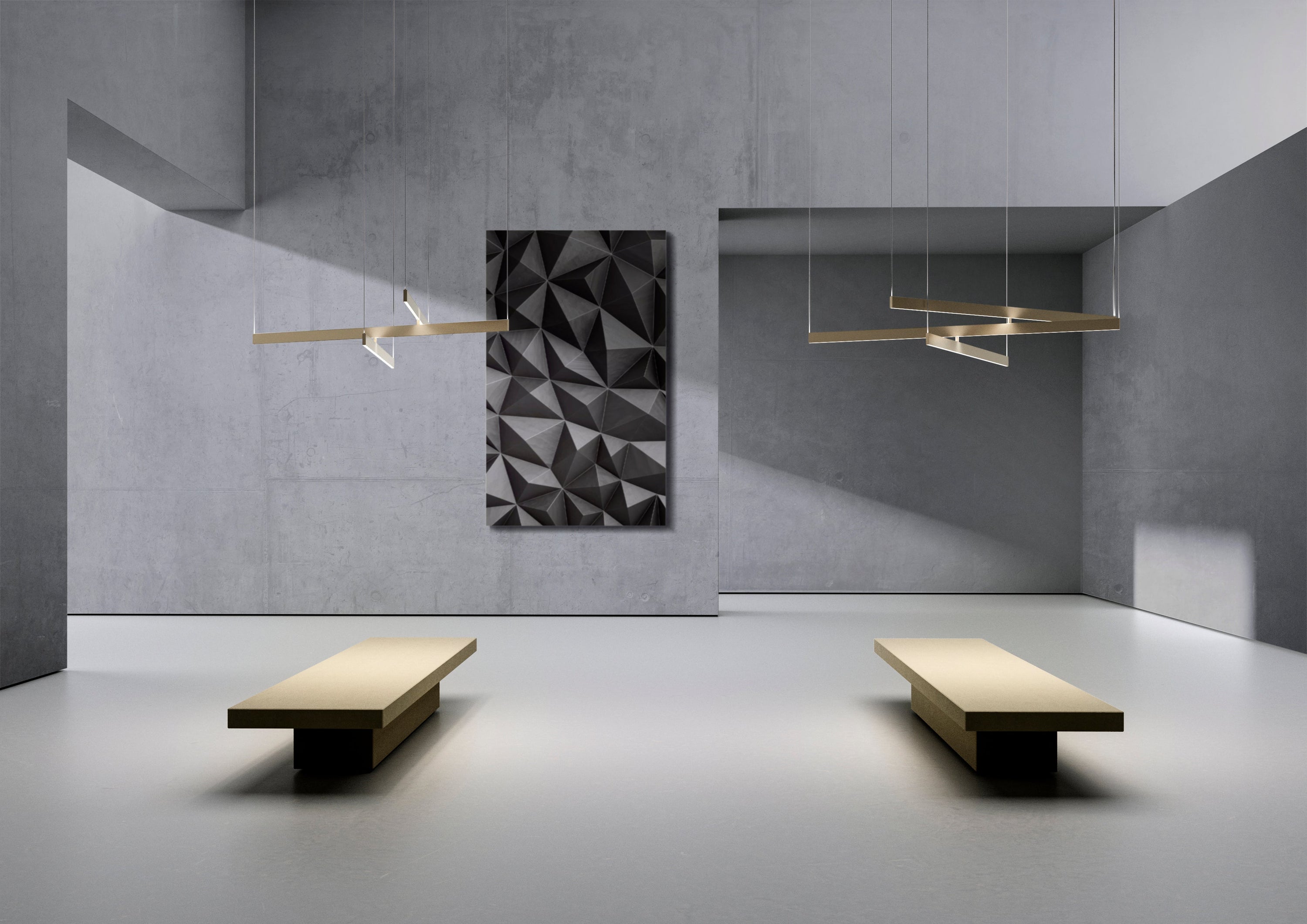 Fly 59 (single module) Inch Light Fixture | Contardi Lighting