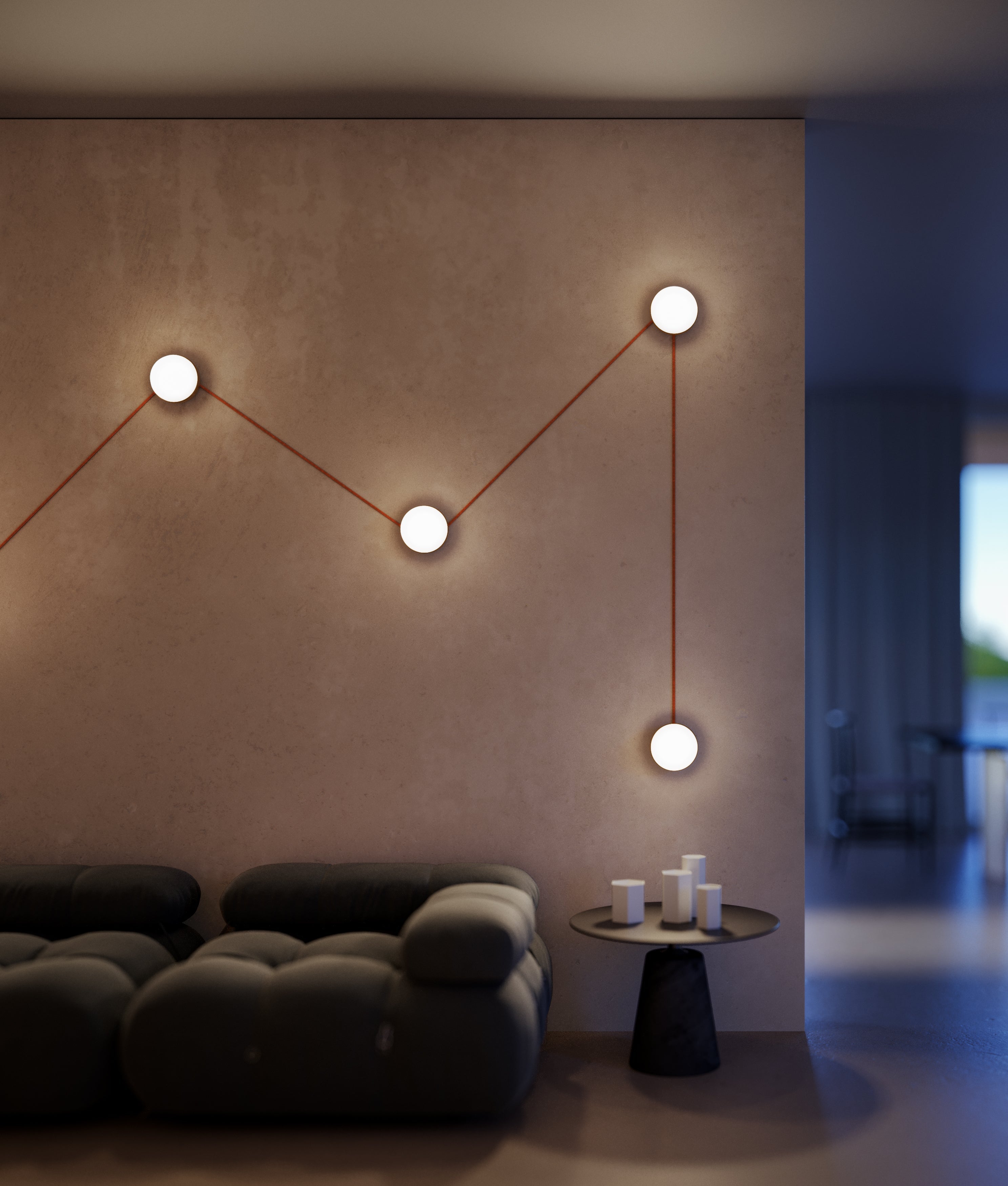 Kiki 5.8 Inch Wall Sconce | Contardi Lighting