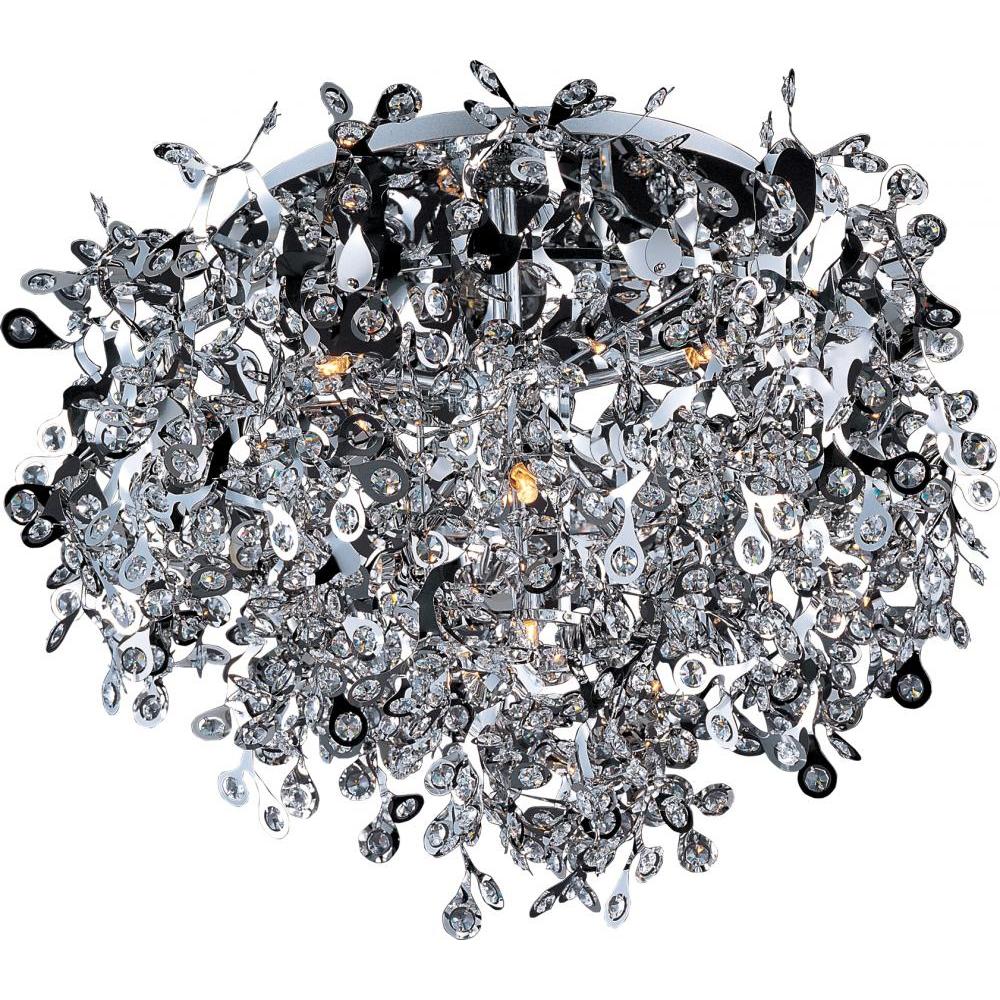 Maxim Lighting 24200BCPC Comet 25 Inch Flush Mount Light – Polished Chrome