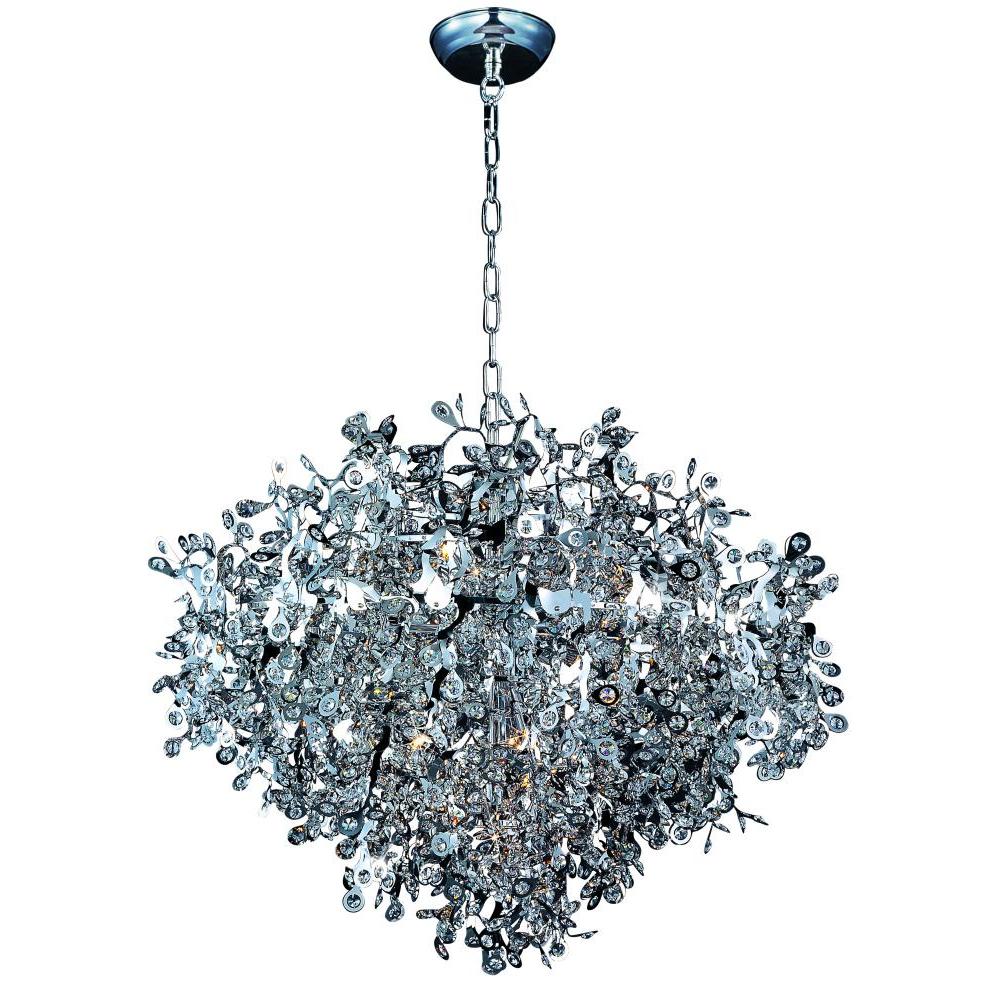 Maxim Lighting 24207BCPC Comet 33 Inch Semi Flush Mount Light – Polished Chrome