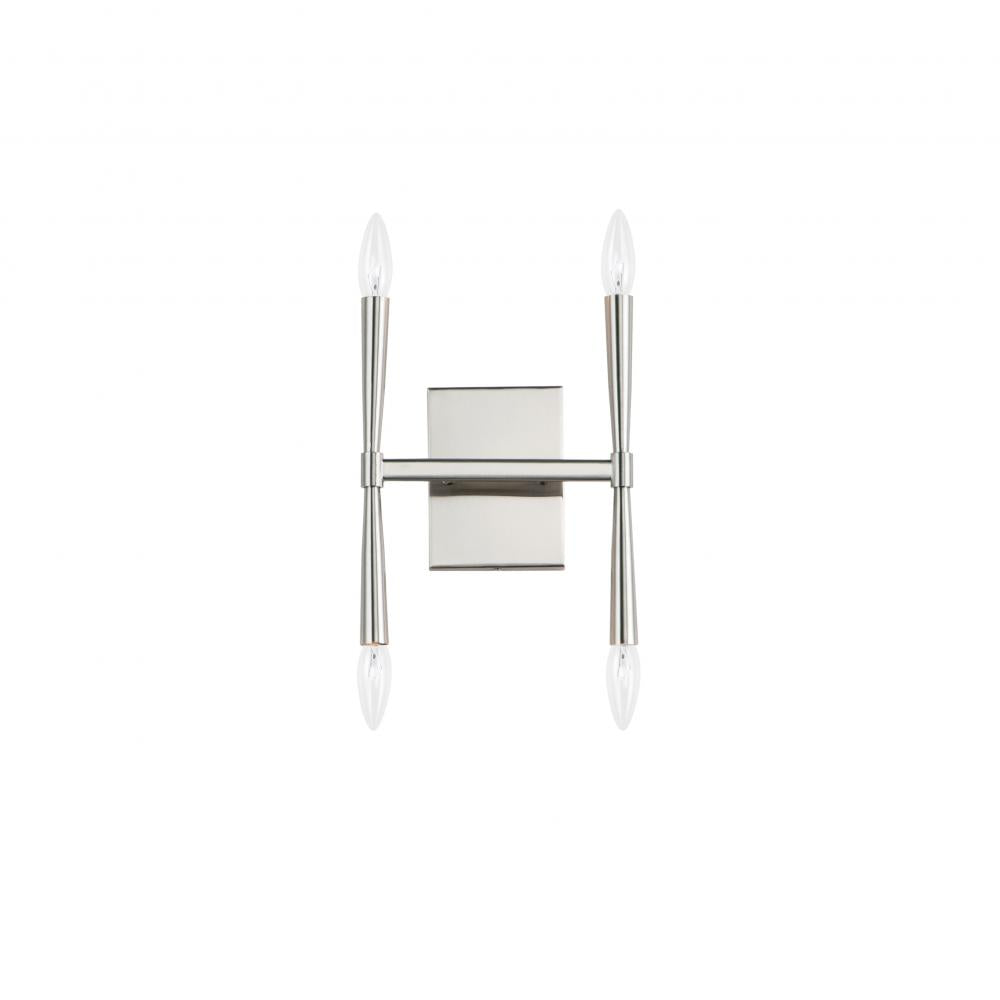 Maxim Lighting 24622SN Rome 9.75 Wall Sconce - Satin Nickel