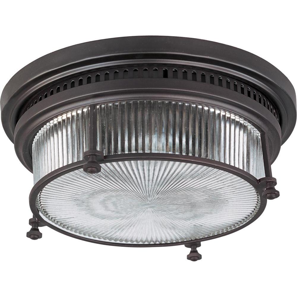 Maxim Lighting 25000CLBZ Hi-Bay 13 Inch Flush Mount Light – Bronze