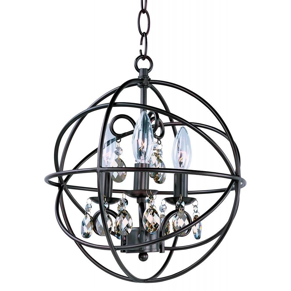 Maxim Lighting 25140OI Orbit 12 Inch Semi Flush Mount Light – Oil Rubbed Bronze