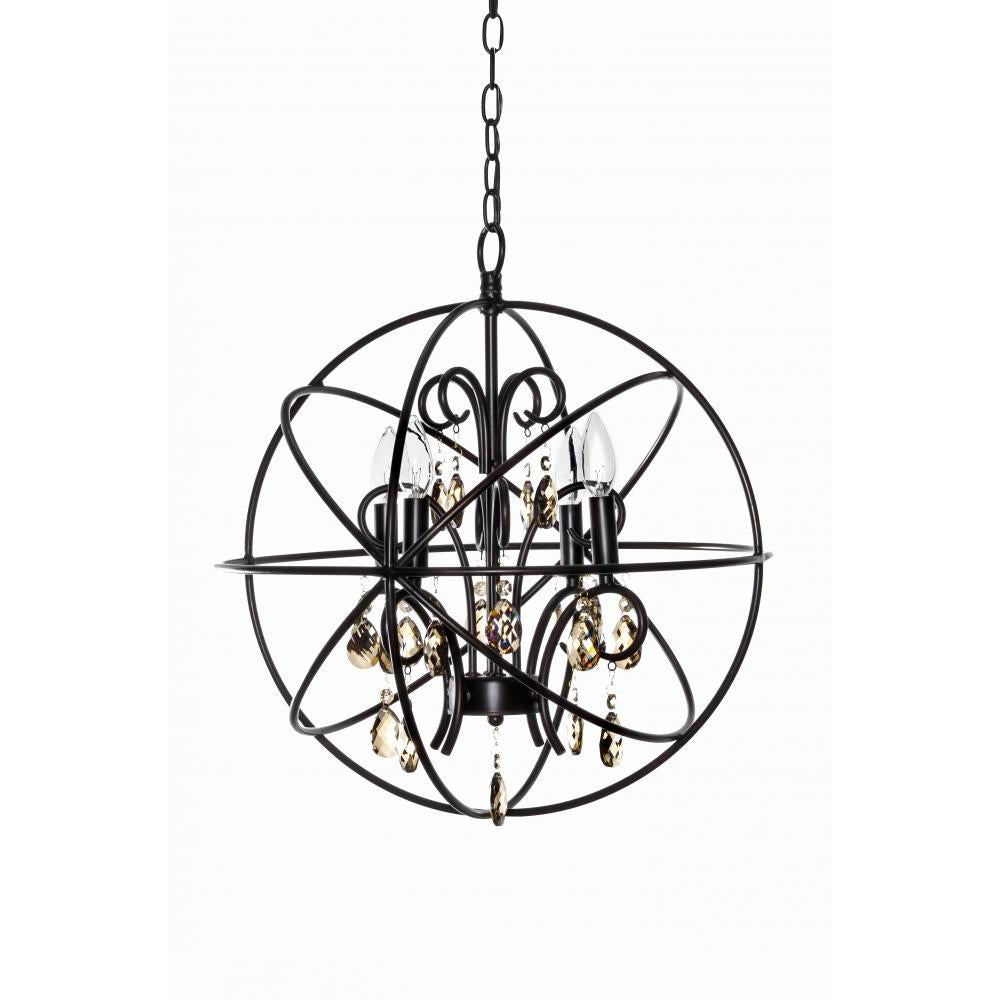 Maxim Lighting 25142OI Orbit 19 Inch Semi Flush Mount Light – Oil Rubbed Bronze