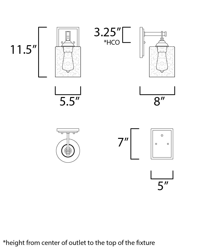 Stonehenge-Wall Sconce