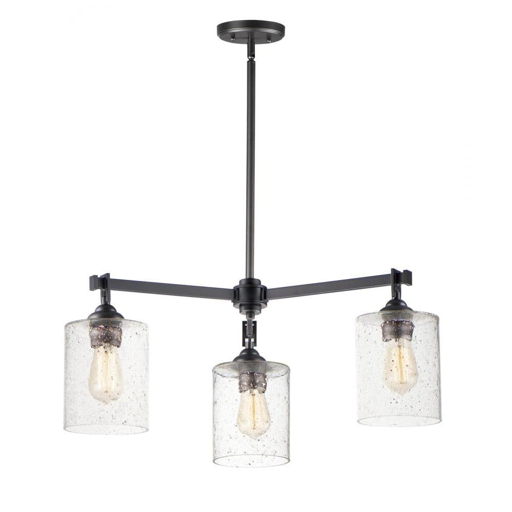 Maxim Lighting 25273SSBZ Stonehenge 22 Inch Chandelier – Bronze