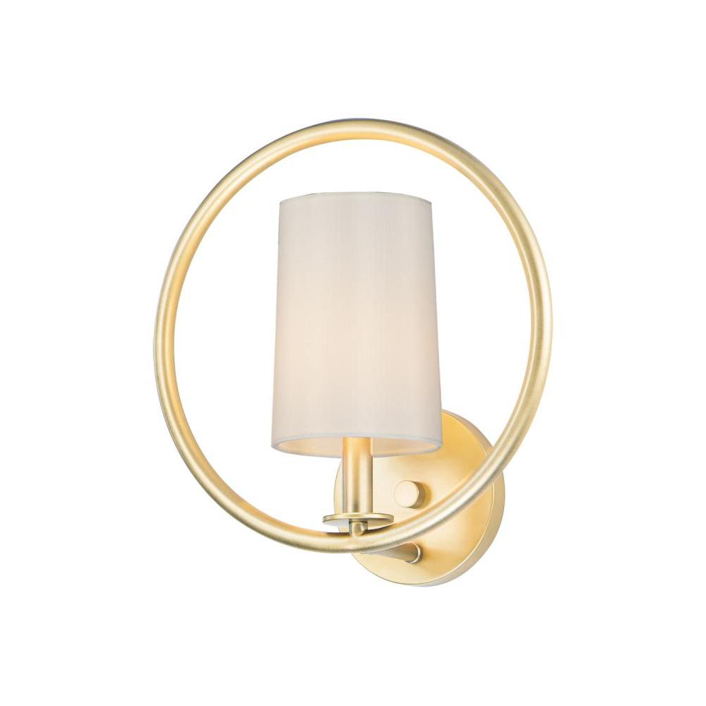 Maxim Lighting 25291OFNAB Meridian 12.5 Inch Semi Flush Mount Light – Natural Aged Brass