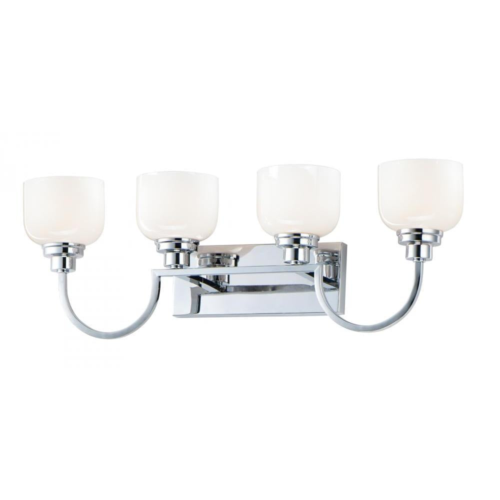 Maxim Lighting 26064WTPC Swale 30.75 Inch Bathroom Vanity - Polished Chrome