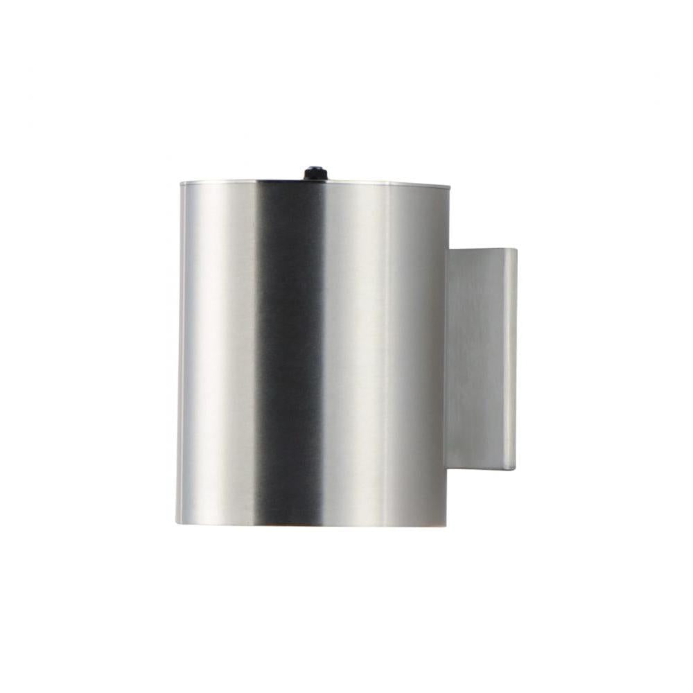 Maxim Lighting 26101AL/PHC Outpost 5 Inch Outdoor Wall Lantern – Brushed Aluminum