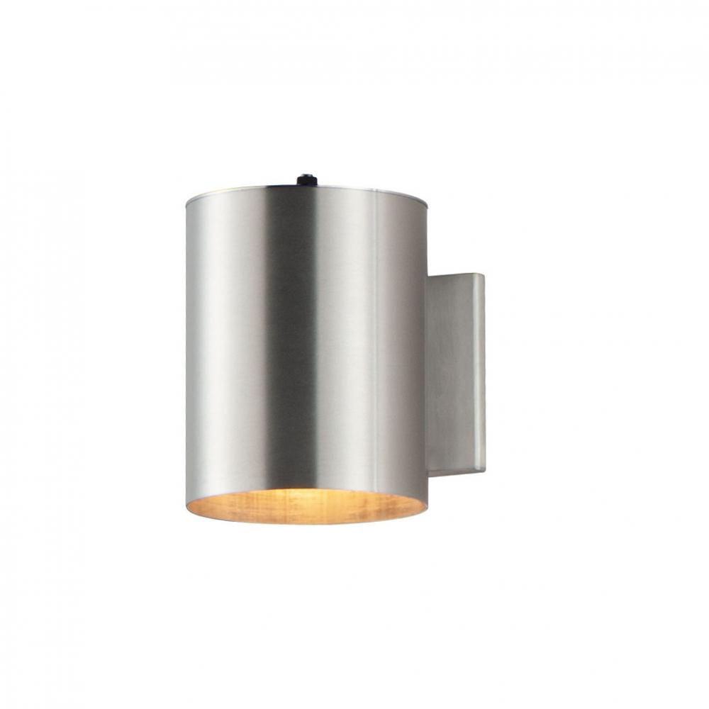 Maxim Lighting 26106AL/PHC Outpost 6 Inch Outdoor Wall Lantern – Brushed Aluminum