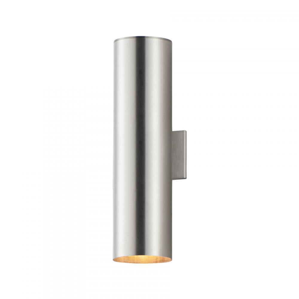 Maxim Lighting 26109AL Outpost 6 Inch Outdoor Wall Lantern – Brushed Aluminum
