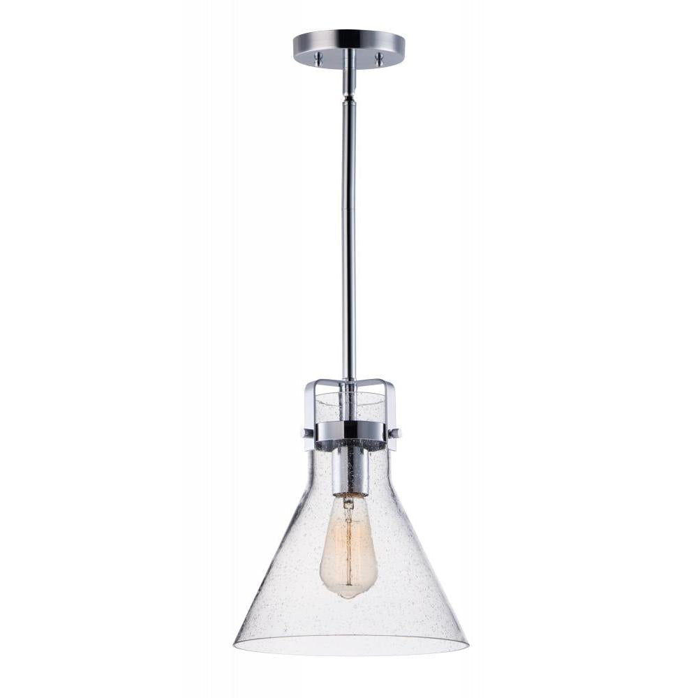 10 Inch Single Pendant – Polished Chrome