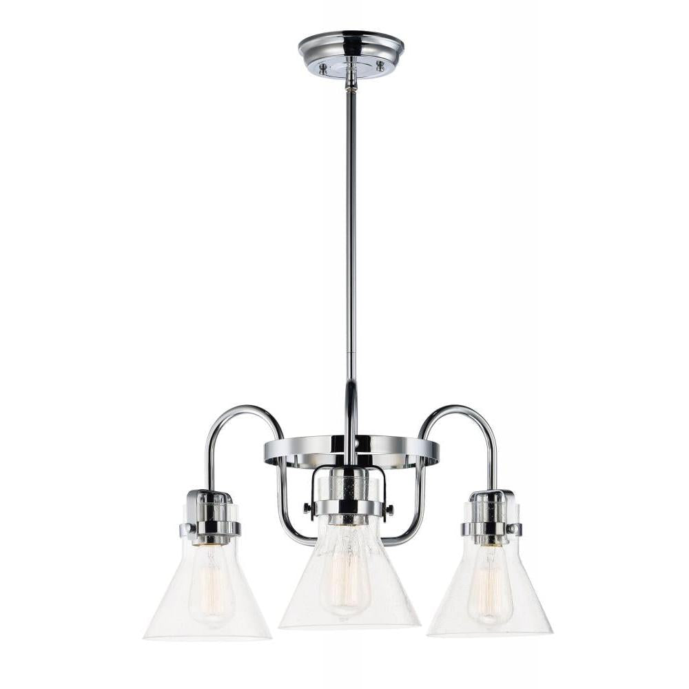 Maxim Lighting 26116CDPC Seafarer 21.5 Inch Semi Flush Mount Light – Polished Chrome