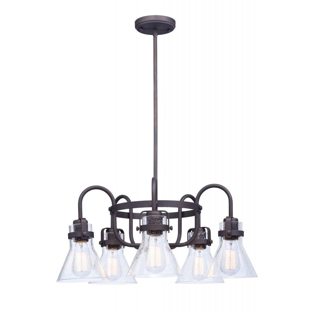 Maxim Lighting 26117CDOI/BUL Seafarer 23.75 Inch Semi Flush Mount Light – Oil Rubbed Bronze