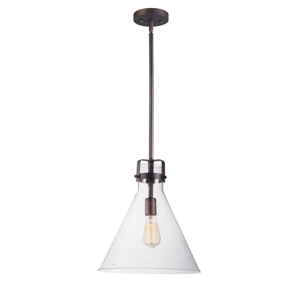 Maxim Lighting 26119CDOI/BUL Seafarer 14 Inch Semi Flush Mount Light – Oil Rubbed Bronze