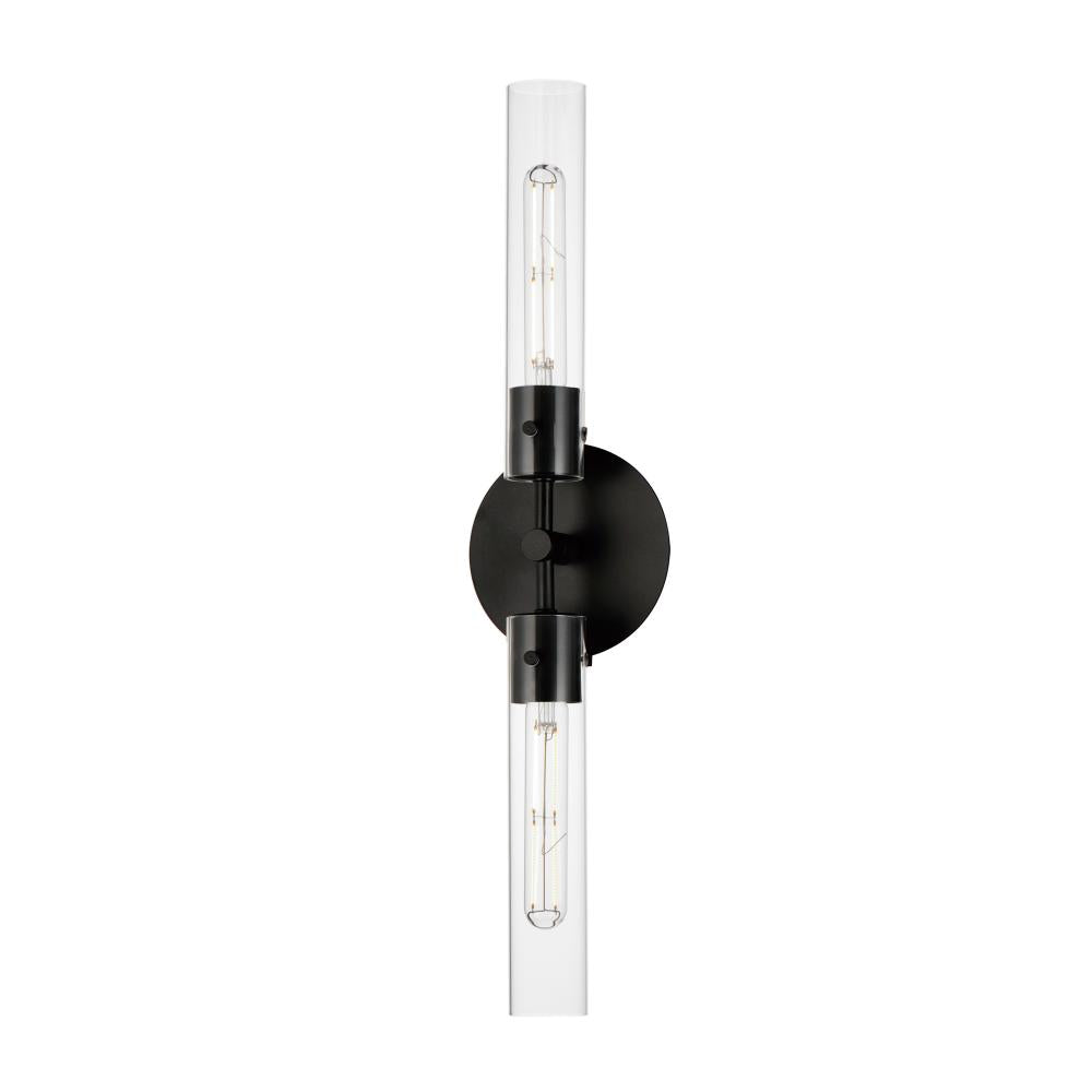 Maxim Lighting 26370CLBK Equilibrium 6 Wall Sconce - Black