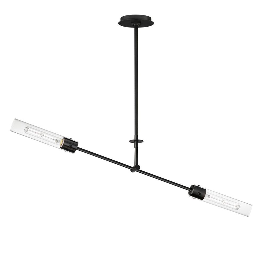 Maxim Lighting 26372CLBK Equilibrium 42 Inch Linear Pendant – Black