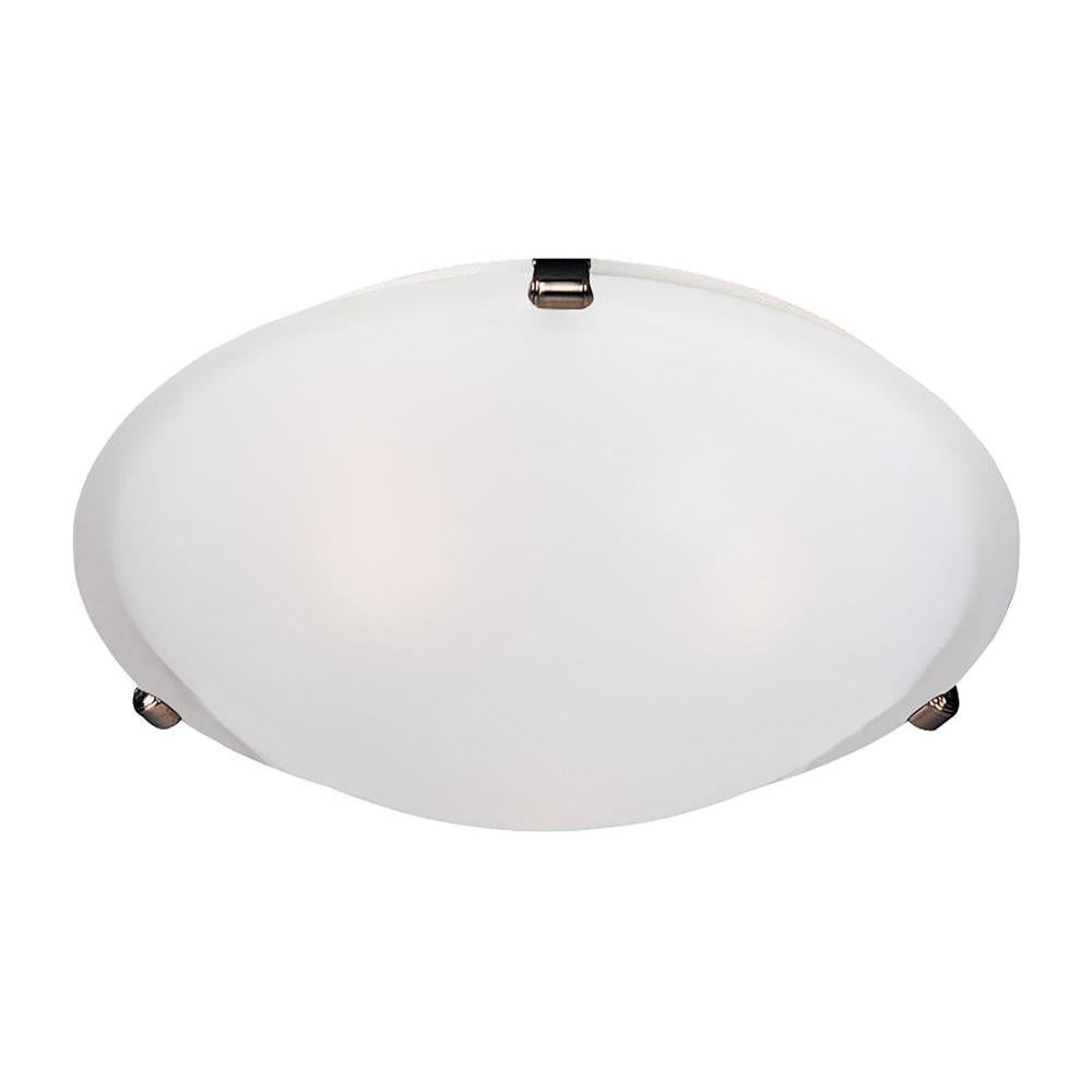 Maxim Lighting 2681FTOI Malaga 16 Inch Flush Mount Light – Oil Rubbed Bronze