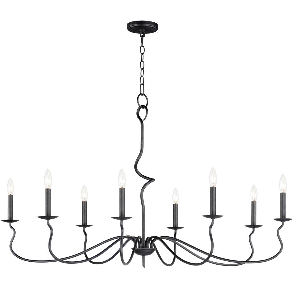 Maxim Lighting 27708BO Padrona 48.5 Inch Chandelier – Black Oxide