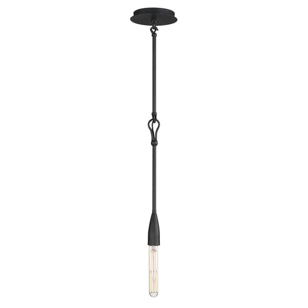 Maxim Lighting 27711AR Pioneer 6 Inch Mini Pendant – Anthracite