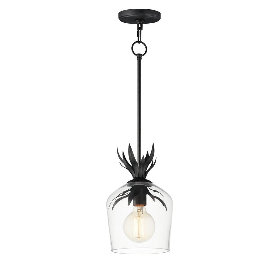Maxim Lighting 2871AR Paloma 7.75 Inch Semi Flush Mount Light – Anthracite