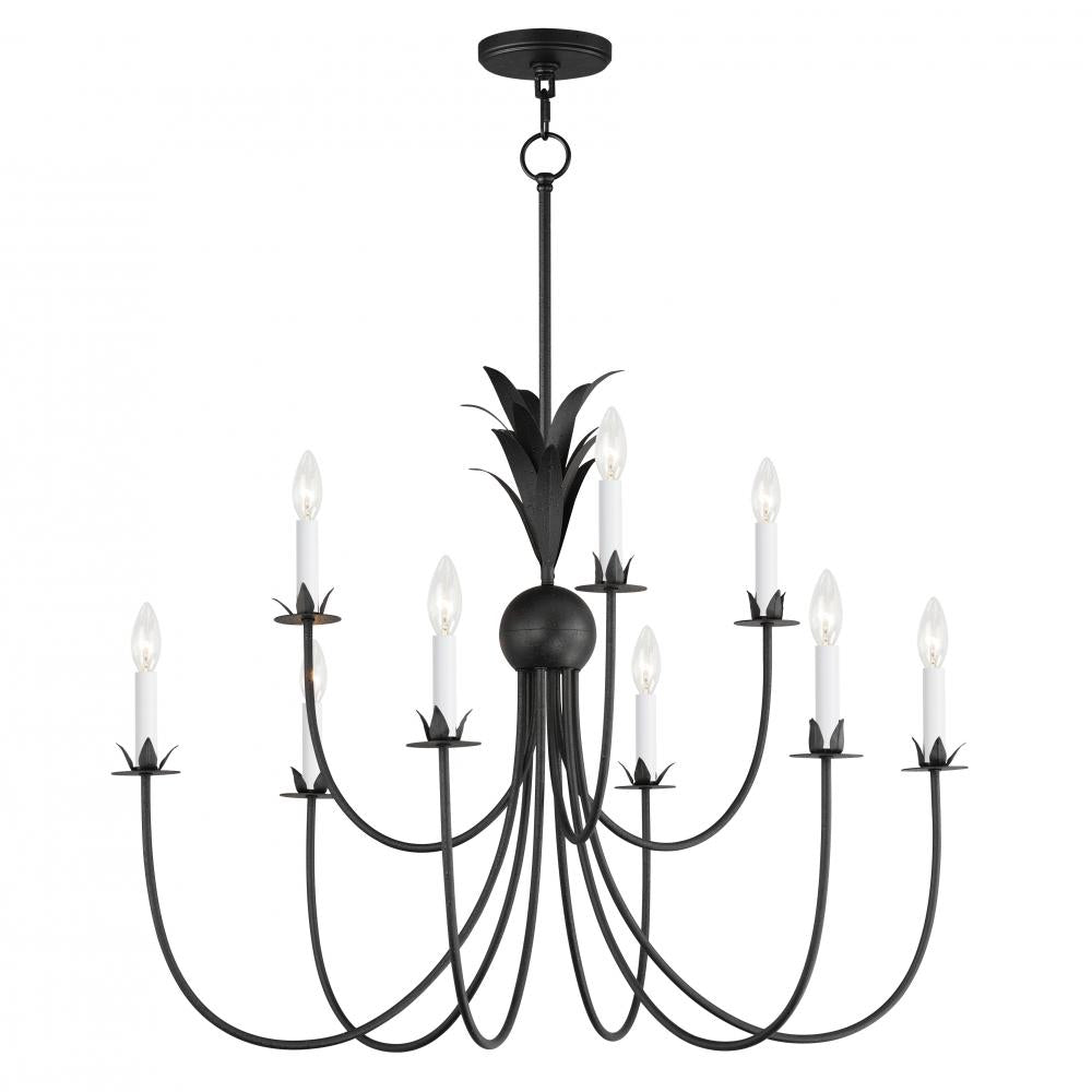 Maxim Lighting 2889AR Paloma 36 Inch Chandelier – Anthracite