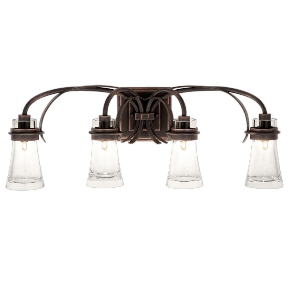 Dover 30 Inch Bath Vanity Light – Antique Copper – 2914AC