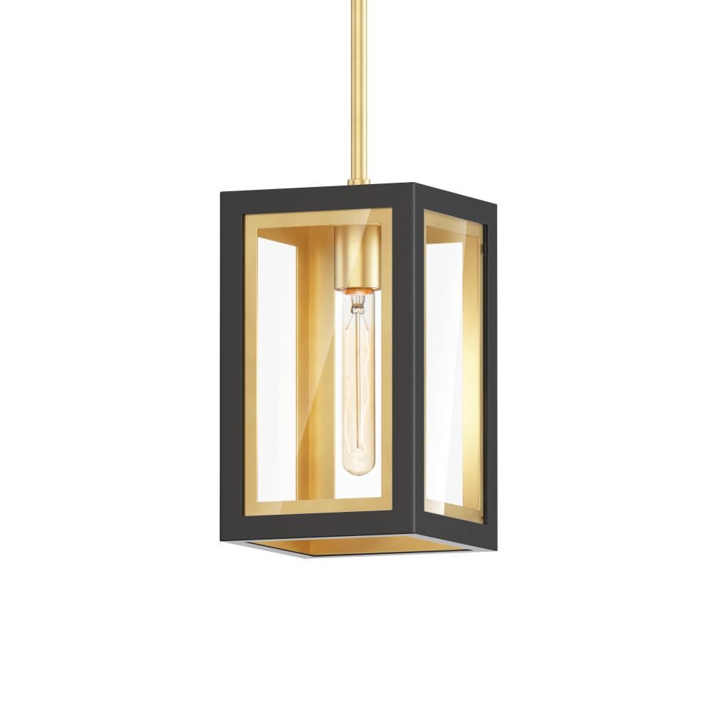Maxim Lighting 30051CLBKGLD Neoclass-Outdoor Pendant - Black / Gold