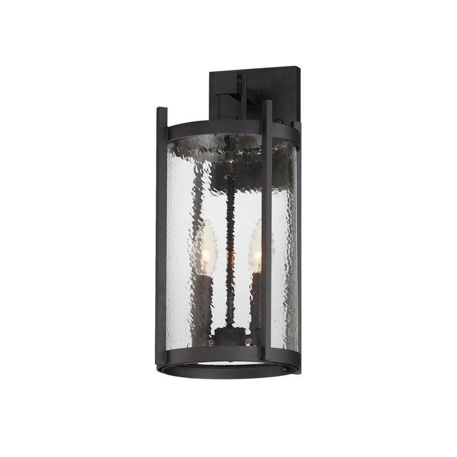Maxim Lighting 30064HMBK Belfry 8 Inch Outdoor Wall Lantern – Black