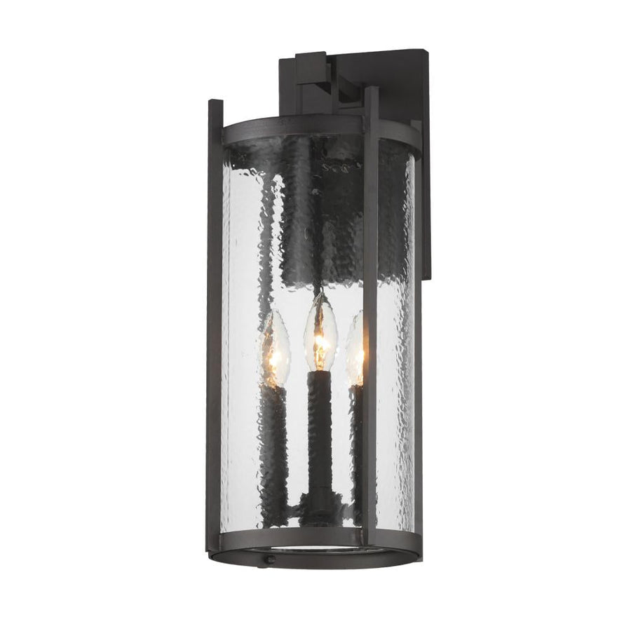 Maxim Lighting 30065HMBK Belfry 9 Inch Outdoor Wall Lantern – Black