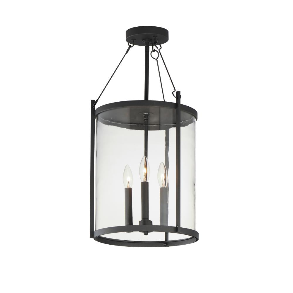 Maxim Lighting 30069CLBK Belfry-Outdoor Pendant - Black