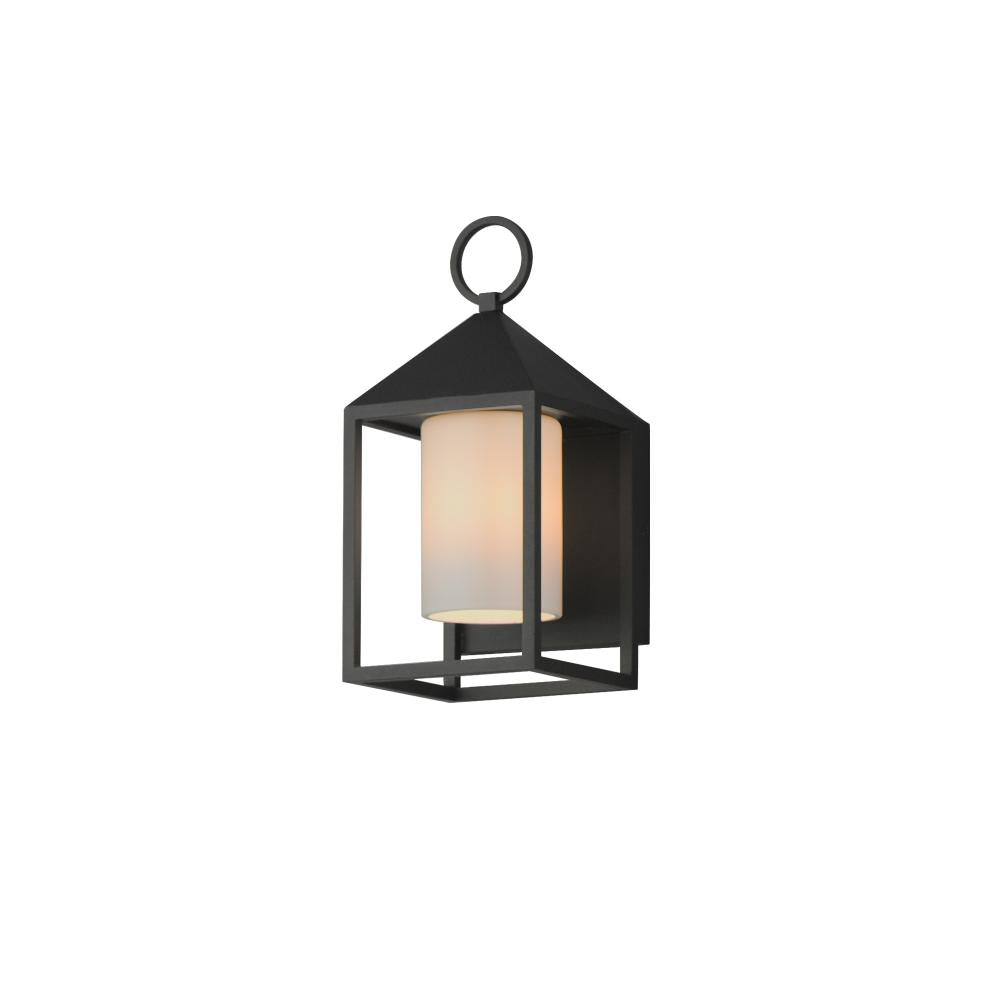 Maxim Lighting 30071SWBK Aldous 6 Inch Outdoor Wall Lantern – Black